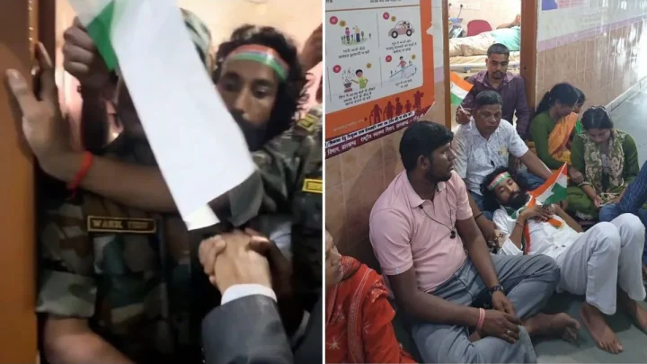 WATCH | ‘Is this free India?’: Devendra Mahto barred from Tiranga Yatra by Jharkhand police, friends ‘brutally beaten’