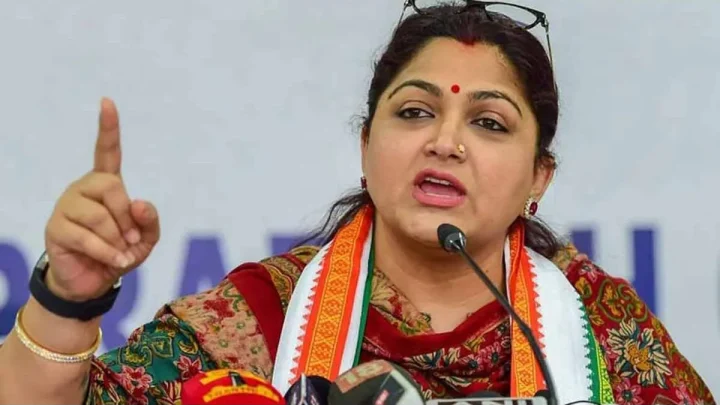 ‘Women are not pawns in game of politics’: BJP’s Khushbu Sundar condemns Nainar Nagenthran’s remark on Vijay’s mother