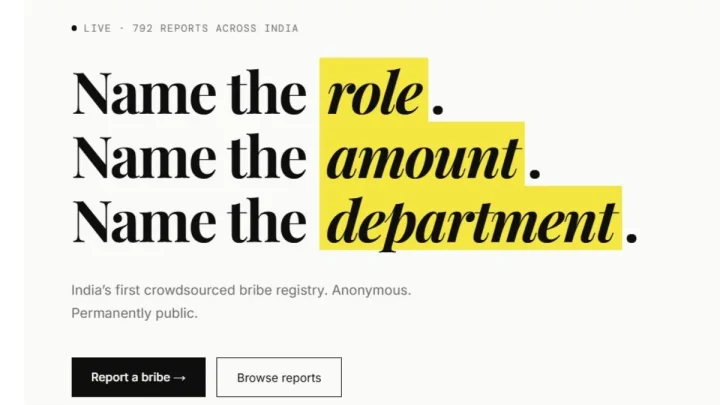 Asked for a bribe? A new platform,’bribes.fyi’ lets you report it anonymously