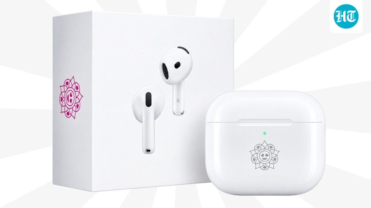 Apple launches special edition AirPods 5 with rangoli engraving in India: Price and offers