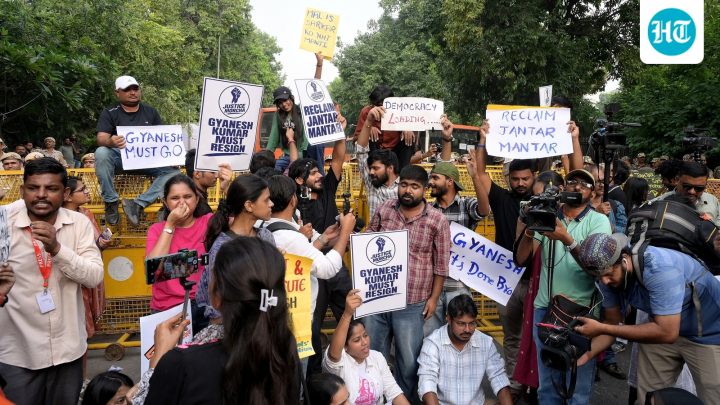 Delhi Police identify 37 accounts for misleading content on EC protests, file FIRs