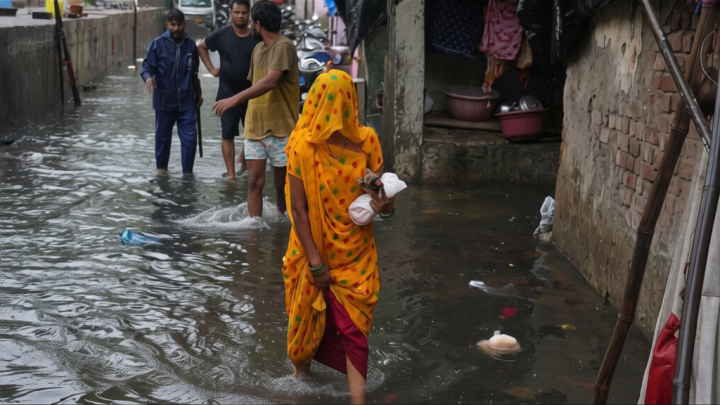 Monsoon intensifies in Mumbai: Severe waterlogging in several suburbs; IMD issues yellow alert
