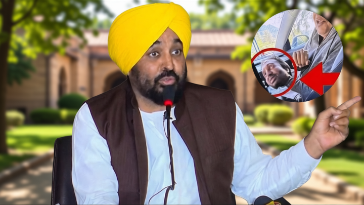 Bhagwant Mann video row: Punjab CM claims masked man impersonated him; BJP lashes out at ‘changing versions’