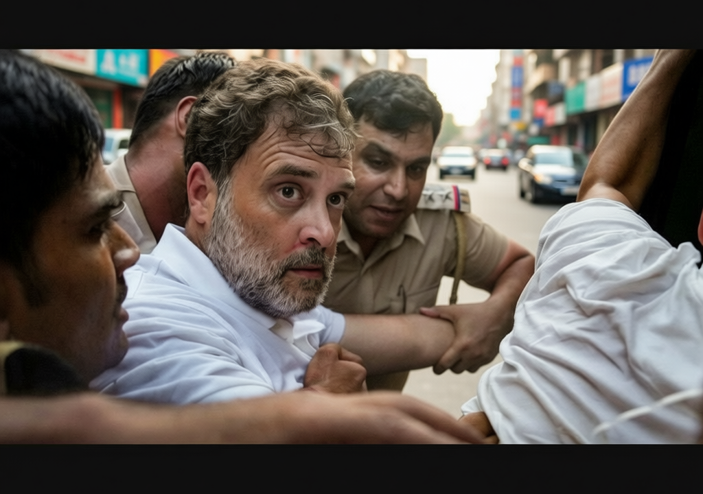 How Congress surprised Centre and its own MPs with sit-in protest outside PM’s residence