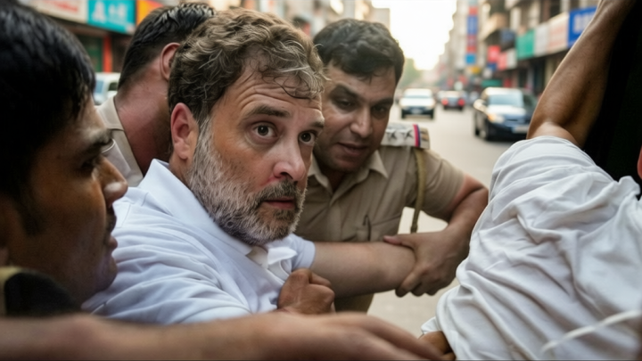 How Congress surprised Centre and its own MPs with sit-in protest outside PM’s residence
