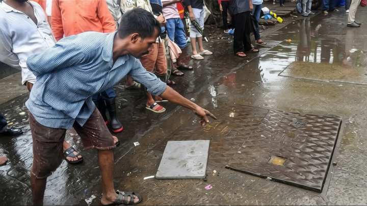 Mumbai rains: Saki Naka death revives questions over open manholes