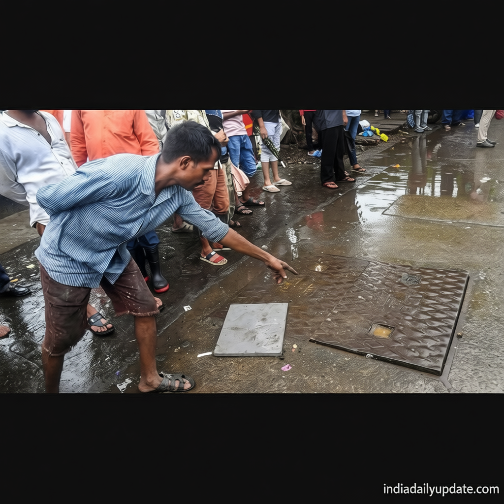 Mumbai rains: Saki Naka death revives questions over open manholes