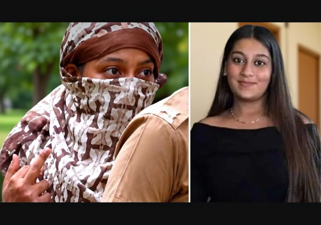 Siya Goyal’s father clarifies middle finger video; says she injured her hand on police car door