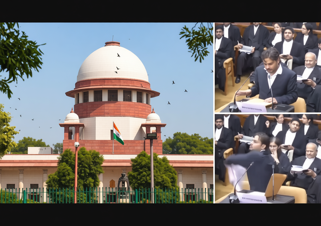 WATCH | Tense case in Supreme Court: Petitioner abuses CJI, ‘orders’ judges around; how did bench respond?