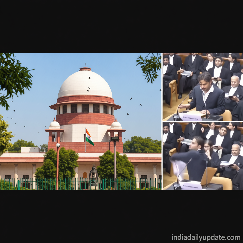 WATCH | Tense case in Supreme Court: Petitioner abuses CJI, ‘orders’ judges around; how did bench respond?