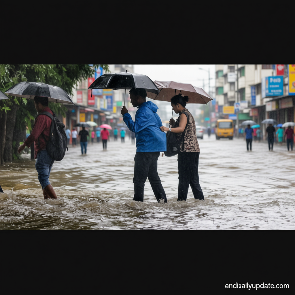 Widespread rainfall across India: Which states are under IMD’s Red Alert?