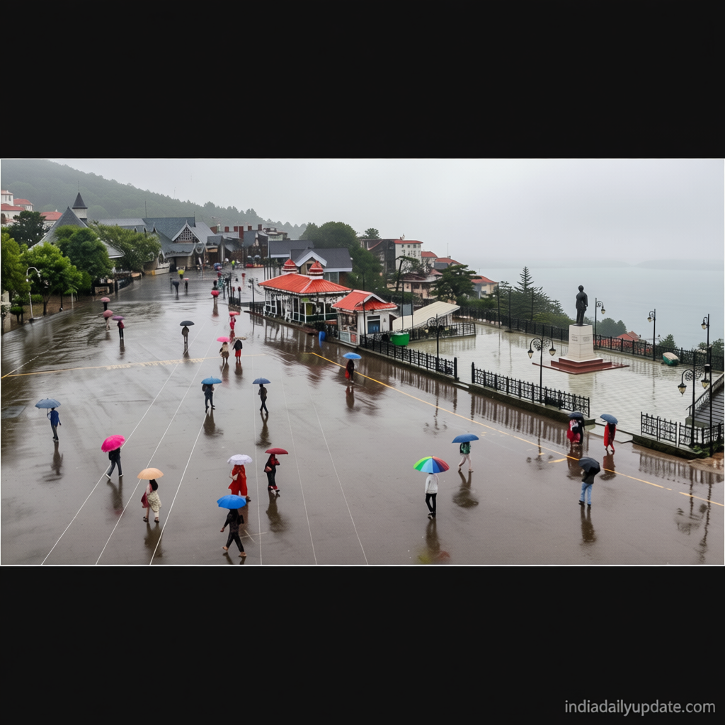 Himachal Pradesh weather: Landslide in Shimla, houses waterlogged in Kinnaur