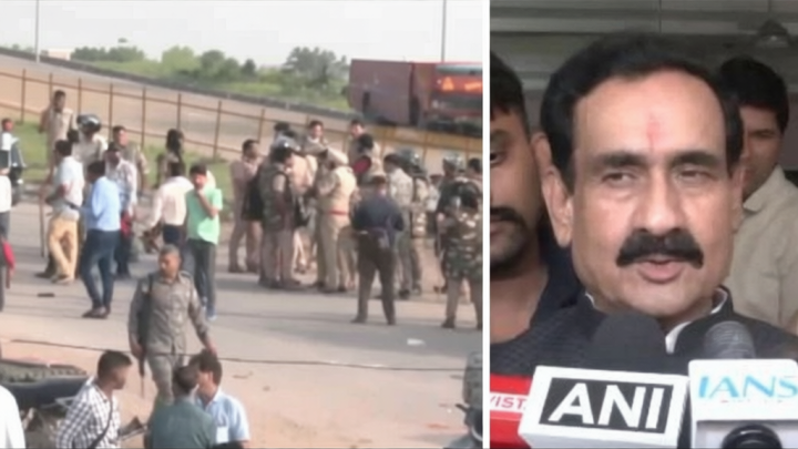 Violent protests in MP’s Datia after BJP leader Narottam Mishra gets denied poll ticket; highway blocked for 12 hours
