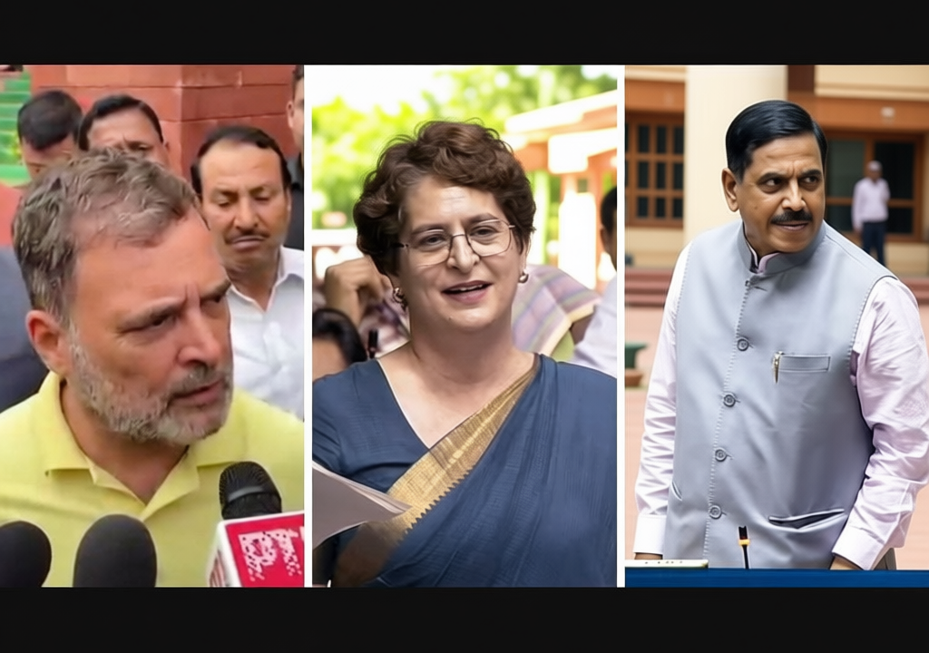 Rahul, Priyanka Gandhi dub Pralhad Joshi ‘defender of rapists’, BJP hits back