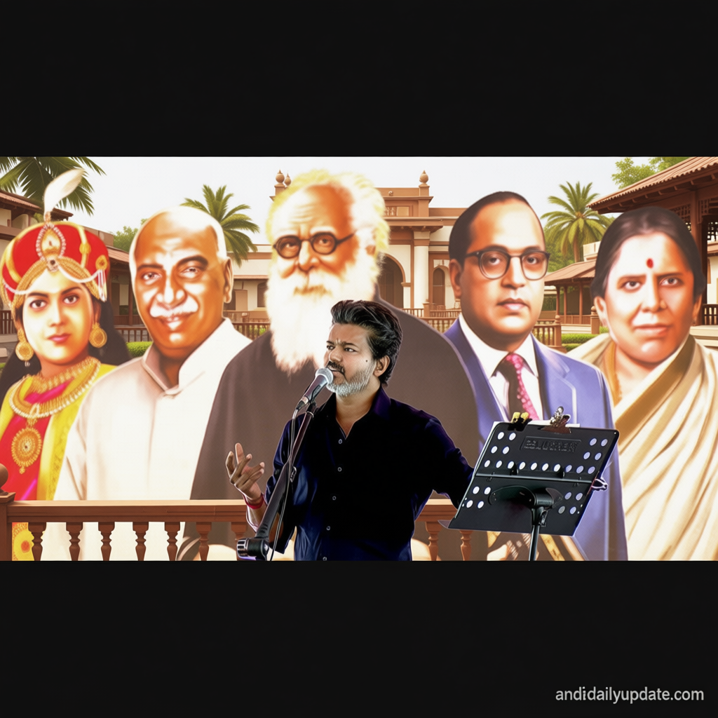 In his first visit to Karur after stampede, Vijay blames cops, DMK; announces memorial for the victims