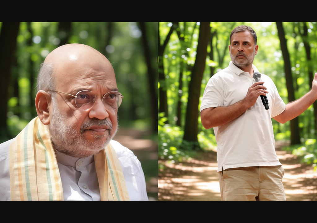 ‘Sack Amit Shah’: Rahul Gandhi repeats claims against Home Minister over Jantar Mantar crackdown