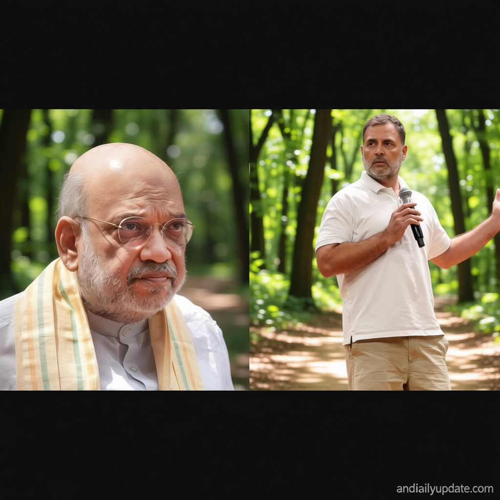 ‘Sack Amit Shah’: Rahul Gandhi repeats claims against Home Minister over Jantar Mantar crackdown