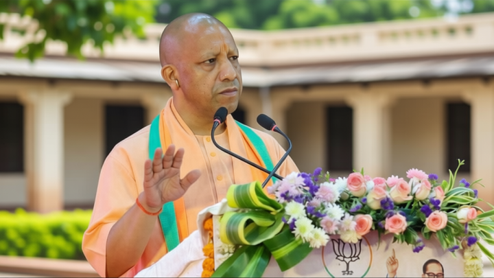 ‘Can anyone imagine Hanuman Chalisa being recited inside Jama Masjid?’: Yogi counter-attacks Congress, SP