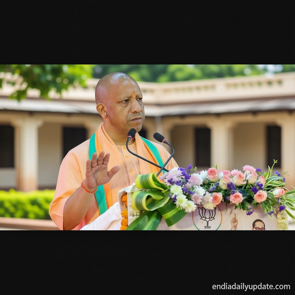 ‘Can anyone imagine Hanuman Chalisa being recited inside Jama Masjid?’: Yogi counter-attacks Congress, SP