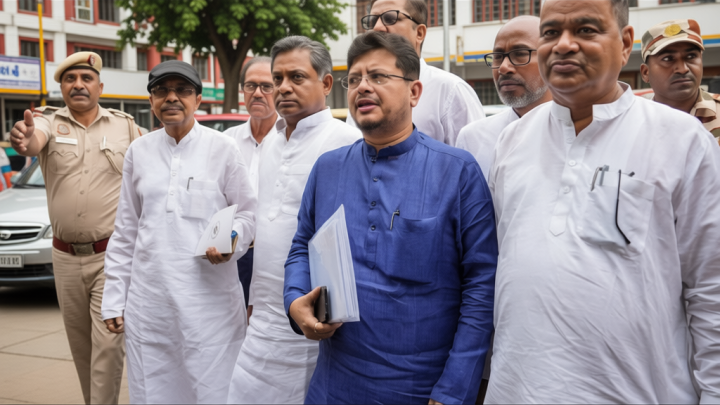 Will Mamata lose TMC symbol? Ritabrata Banerjee meets ECI to stake claim