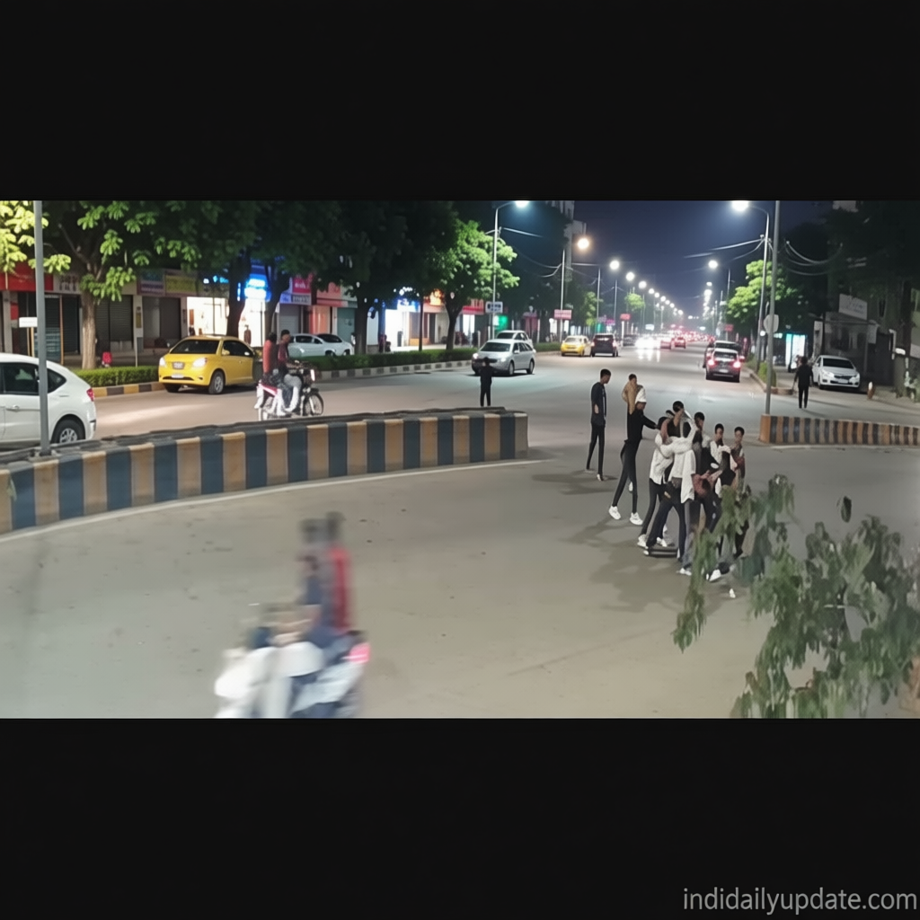 VIDEO | Nagpur cop beaten on road by bike-borne gang in road rage incident; 14 held