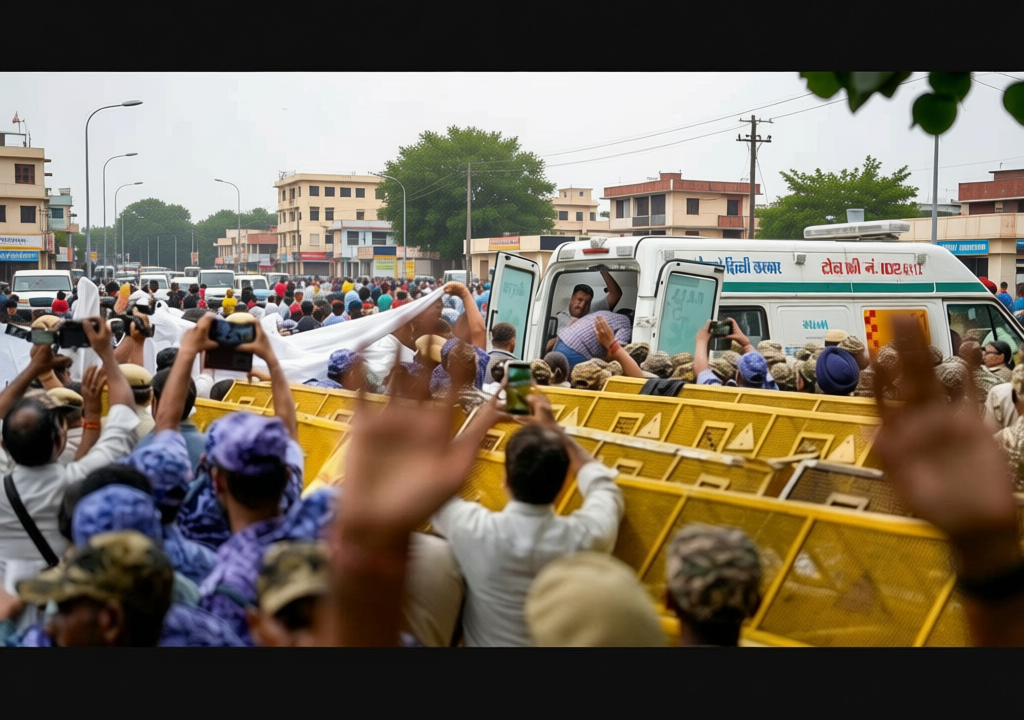 CJP alleges Sonam Wangchuk was dragged away from protest site; Opposition condemns police action