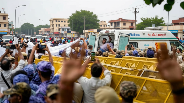 CJP alleges Sonam Wangchuk was dragged away from protest site; Opposition condemns police action