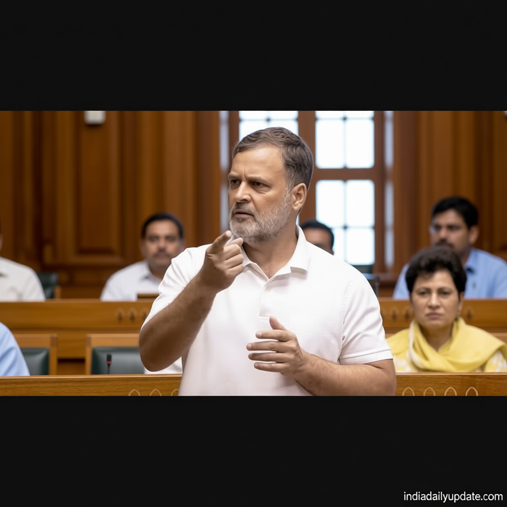 ‘Amit Shah authorised shooting of students’: Lok Sabha erupts over Rahul Gandhi’s allegations