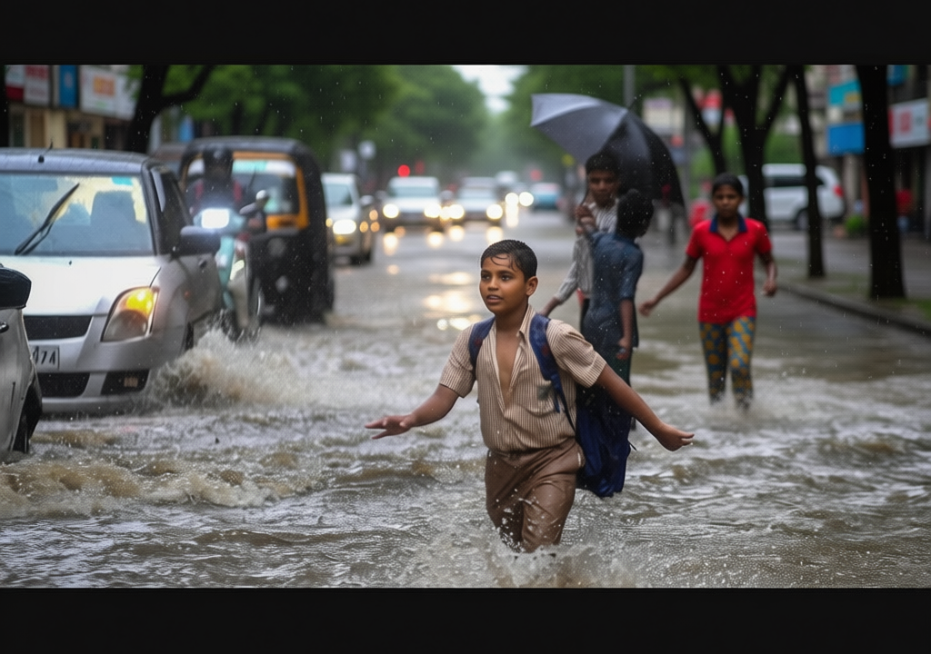 Mumbai weather forecast: IMD issues orange alert; Palghar declares school holiday amid heavy rainfall warning