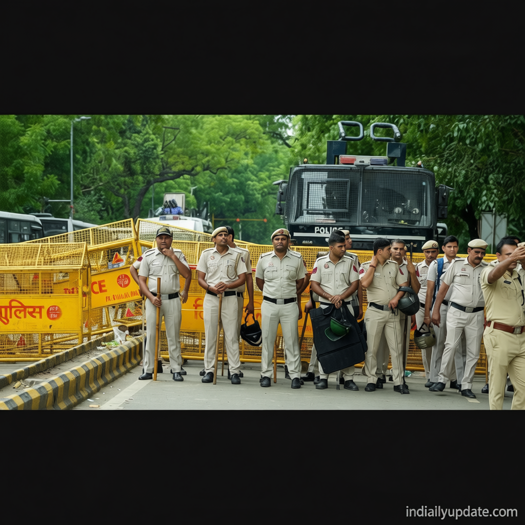 CJP threatens fresh protest in Delhi, sets Tuesday deadline; security remains tight