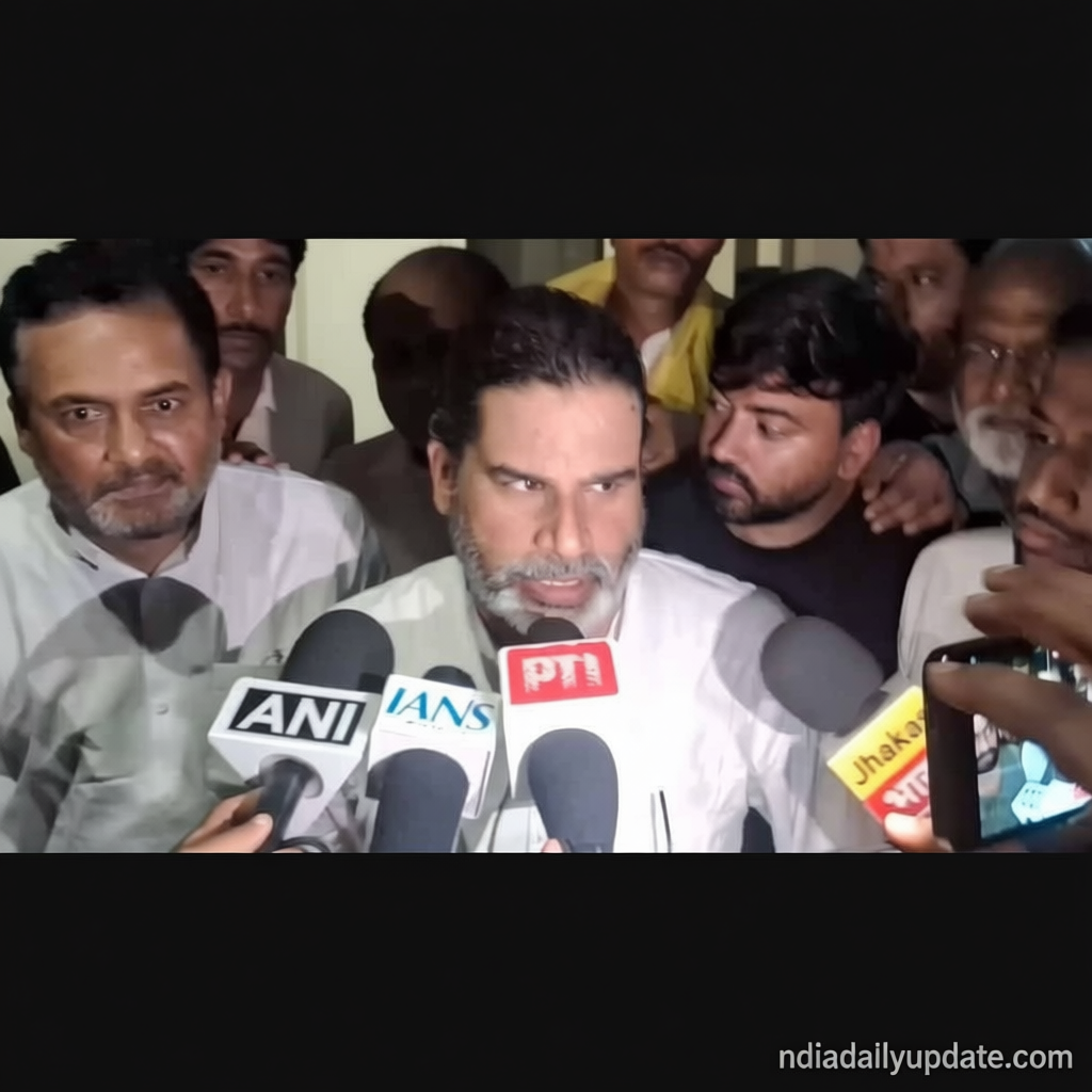 ‘If any harm comes to them’: Midnight drama in Bankipur as Prashant Kishor confronts Bihar Police