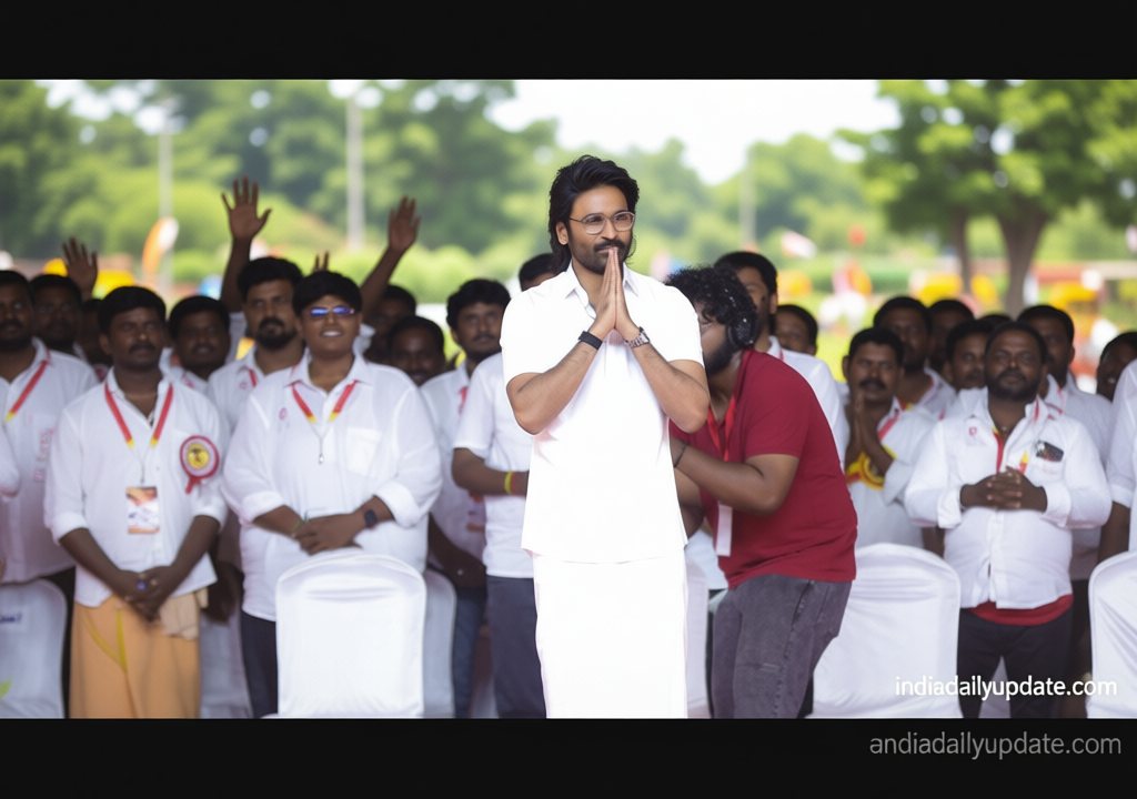 Will Dhanush follow Vijay into politics? What the actor said in his recent speech