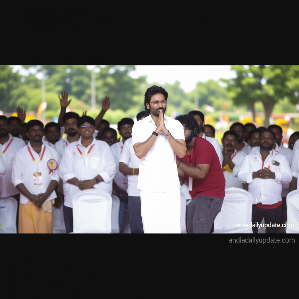 Will Dhanush follow Vijay into politics? What the actor said in his recent speech