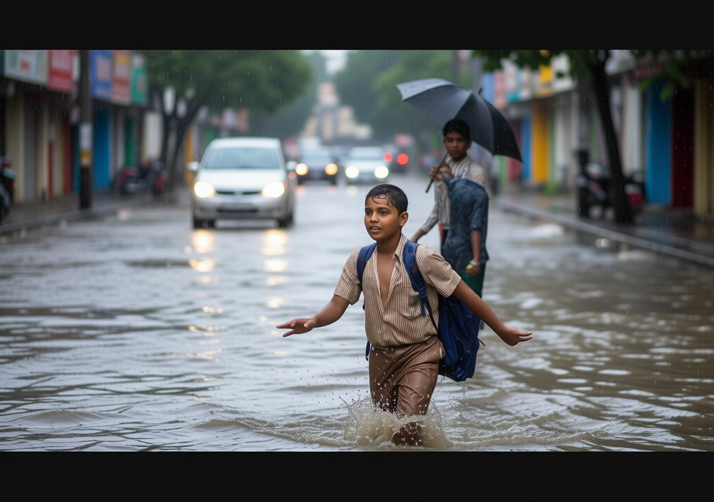Red alert in Mumbai: IMD warns of extremely heavy rain; train services disrupted
