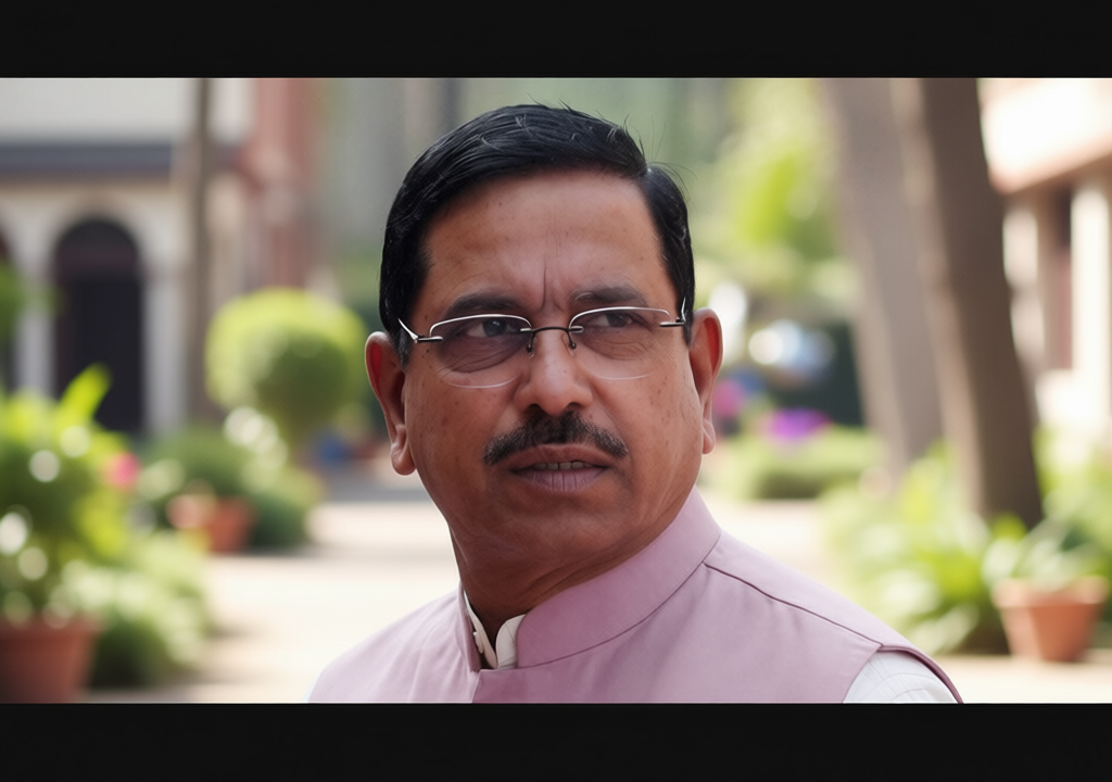 Pralhad Joshi’s first reaction after taking charge as education minister: ‘Will fulfil this duty with complete humility’