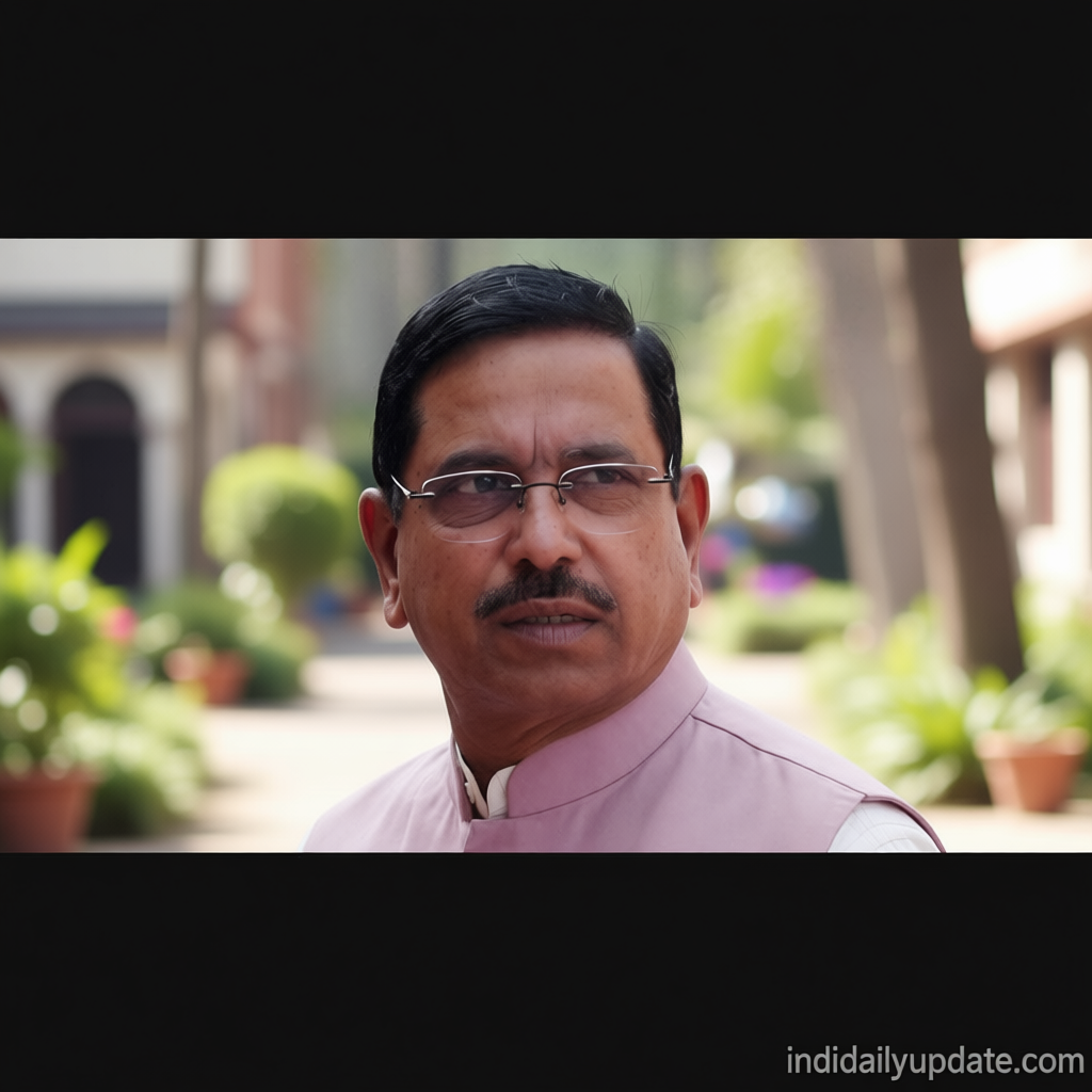 Pralhad Joshi’s first reaction after taking charge as education minister: ‘Will fulfil this duty with complete humility’