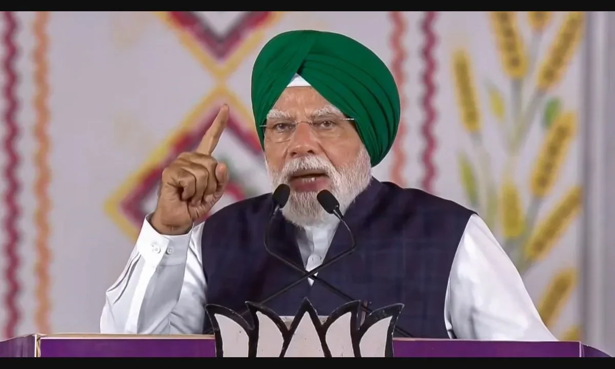 In poll-bound Punjab, Modi highlights Centre’s development works, calls AAP ‘hardcore dishonest party’