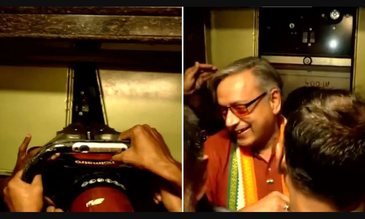 WATCH | Fire force rescues Shashi Tharoor from Thiruvananthapuram hotel lift