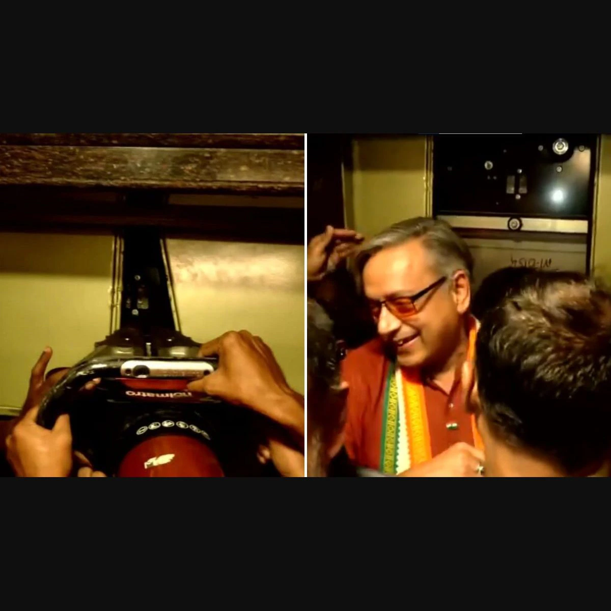 WATCH | Fire force rescues Shashi Tharoor from Thiruvananthapuram hotel lift