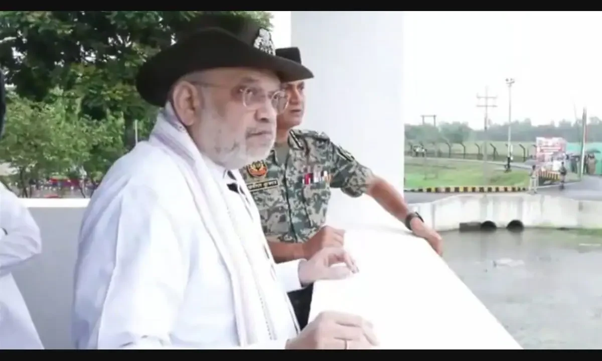 Border security in focus amid Amit Shah’s 3-day West Bengal visit