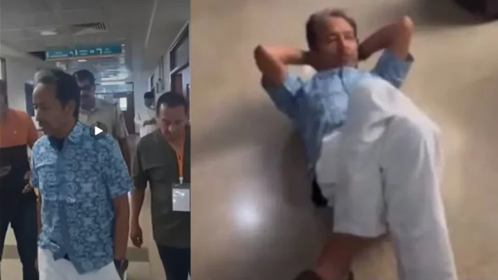 ‘Arrest me’: Viral video shows agitated Sonam Wangchuk arguing with cops, staff at Safdarjung Hospital