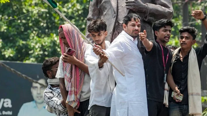 Bihar bandh violence: Did Tej Pratap Yadav incite protesters? JJD chief arrested after police cite CCTV footage