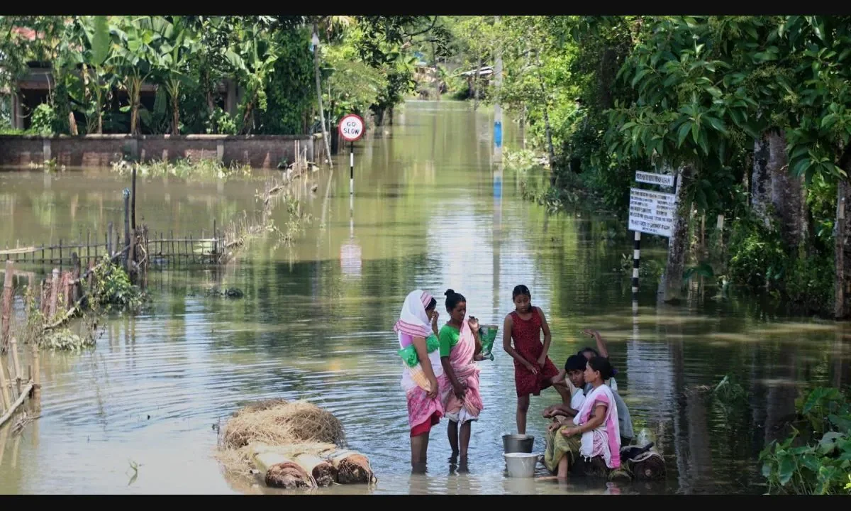 Assam floods update: Death toll reaches 78, over 3 lakh impacted as IMD issues warning for heavy downpours