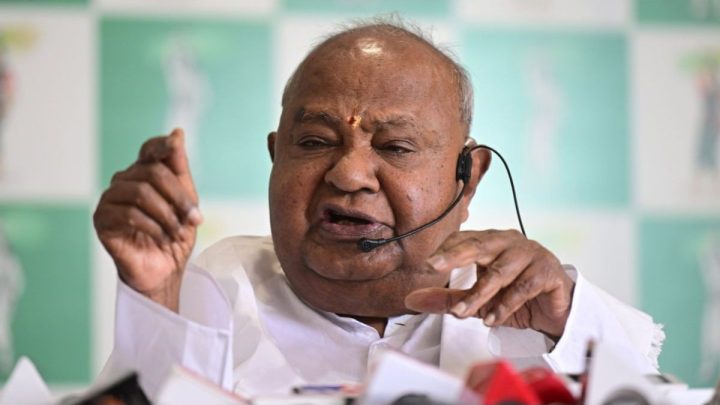 Deve Gowda urges DK Shivakumar to scrap Bidadi township project, slams CM for not replying to letter