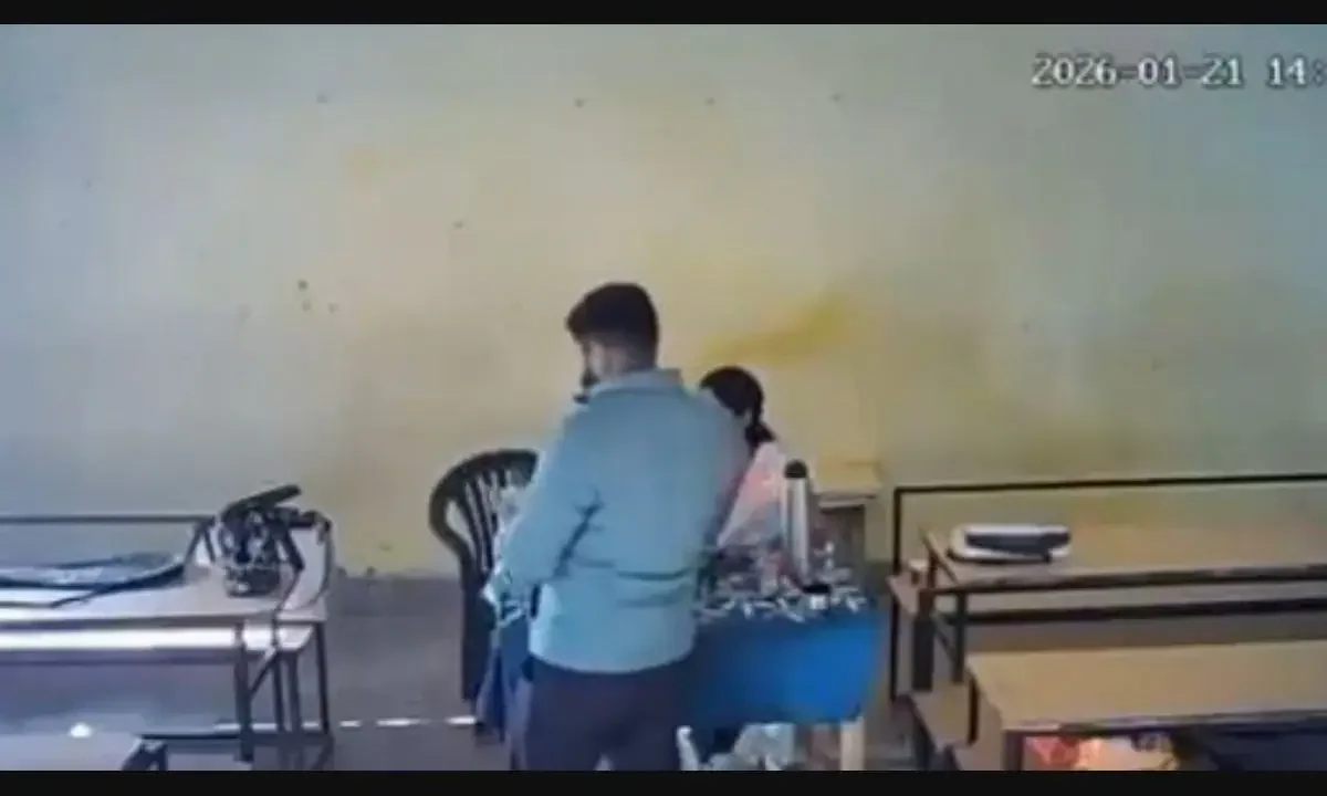 UP teacher caught cheating on wife with co-worker in classroom; video goes viral, both suspended