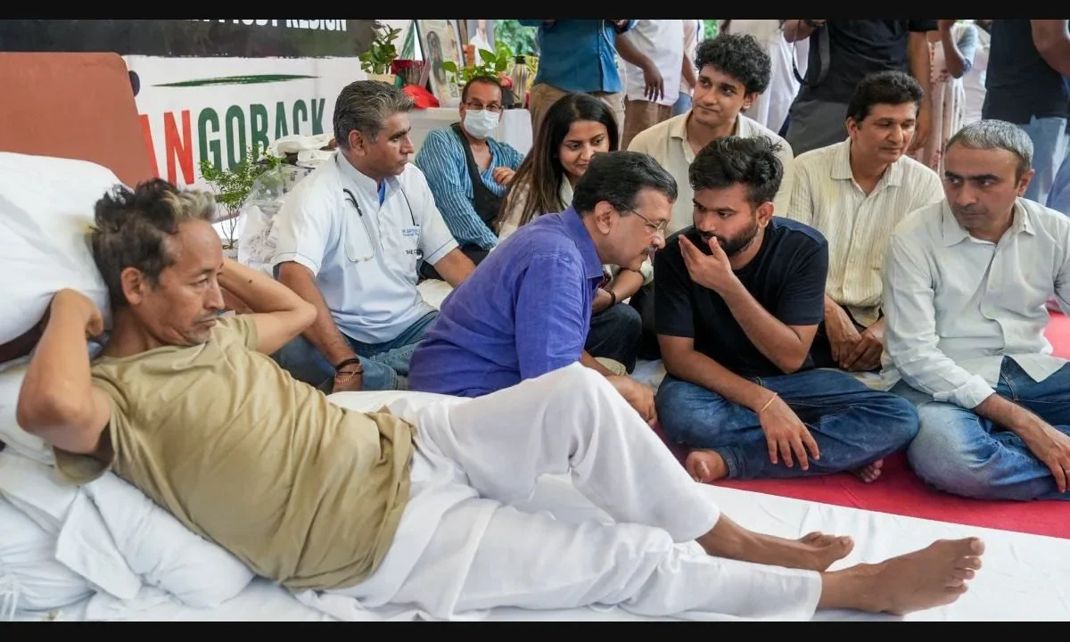 Arvind Kejriwal demands Wangchuk as education minister, invokes 2011 anti-corruption movement
