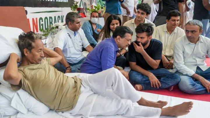Arvind Kejriwal demands Wangchuk as education minister, invokes 2011 anti-corruption movement