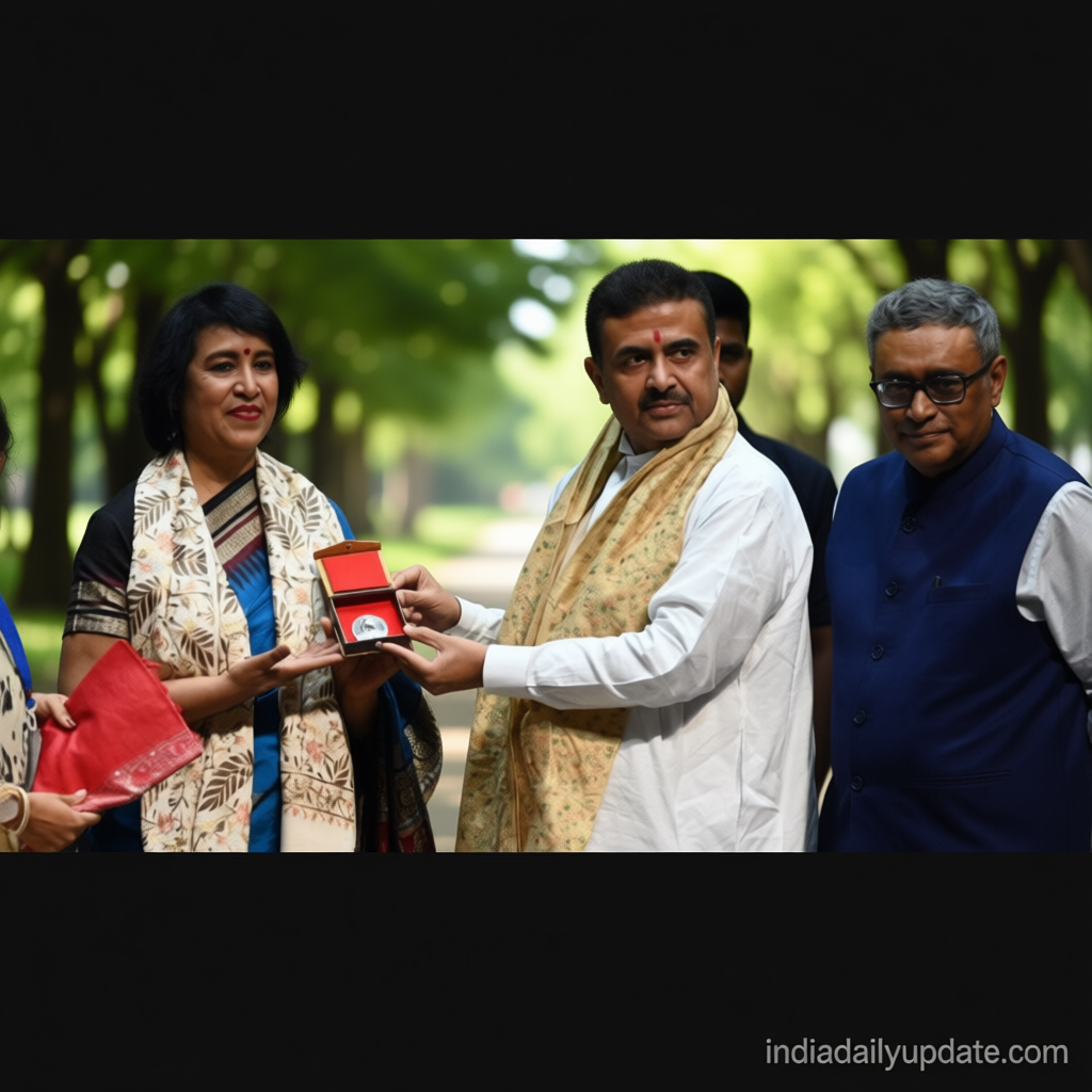 CM Suvendu Adhikari assures exiled Bangladeshi author Taslima Nasrin of security, says she can visit Bengal whenever she wants