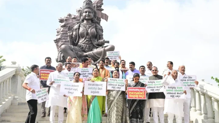 ‘No woman minister’: Karnataka BJP targets Congress over ‘double standards’