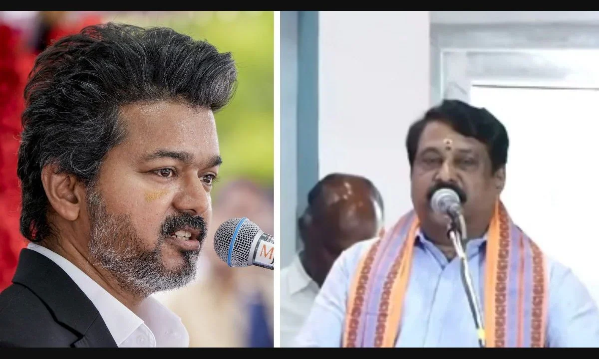 TN BJP chief Nainar Nagendren booked, under fire for ‘your father’ remark against CM Vijay